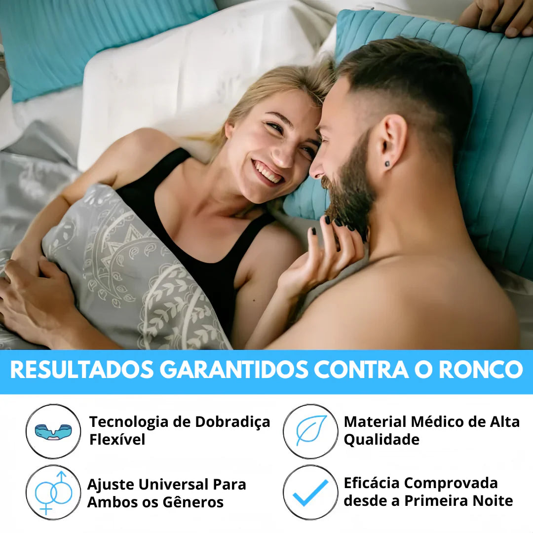 Protetor Bucal Anti-Ronco - Ortox® - 90% DE DESCONTO SÓ HOJE🔥
