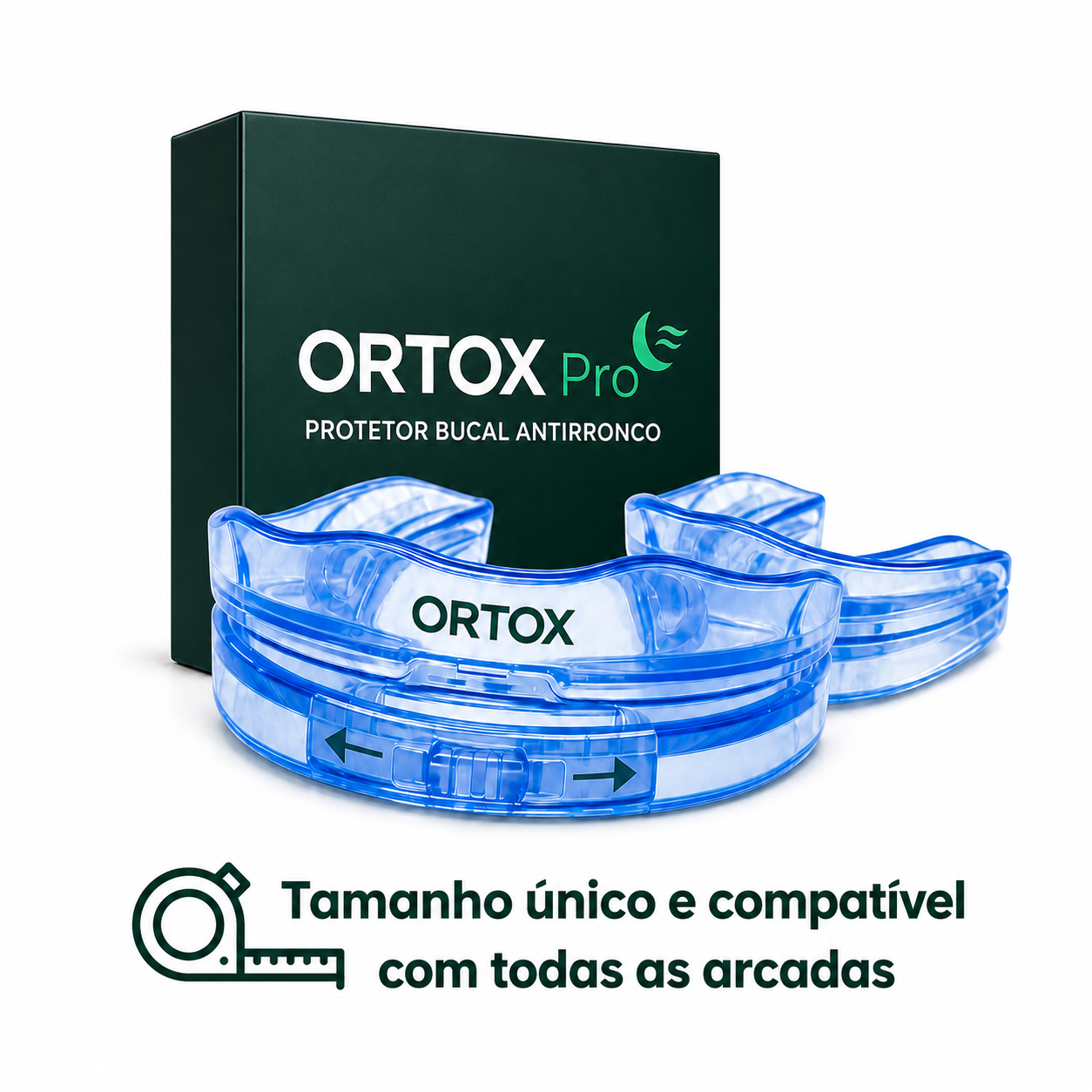 Protetor Bucal Anti-Ronco - Ortox® - 90% DE DESCONTO SÓ HOJE🔥