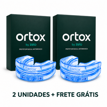 Protetor Bucal Anti-Ronco - Ortox® - 90% DE DESCONTO SÓ HOJE🔥