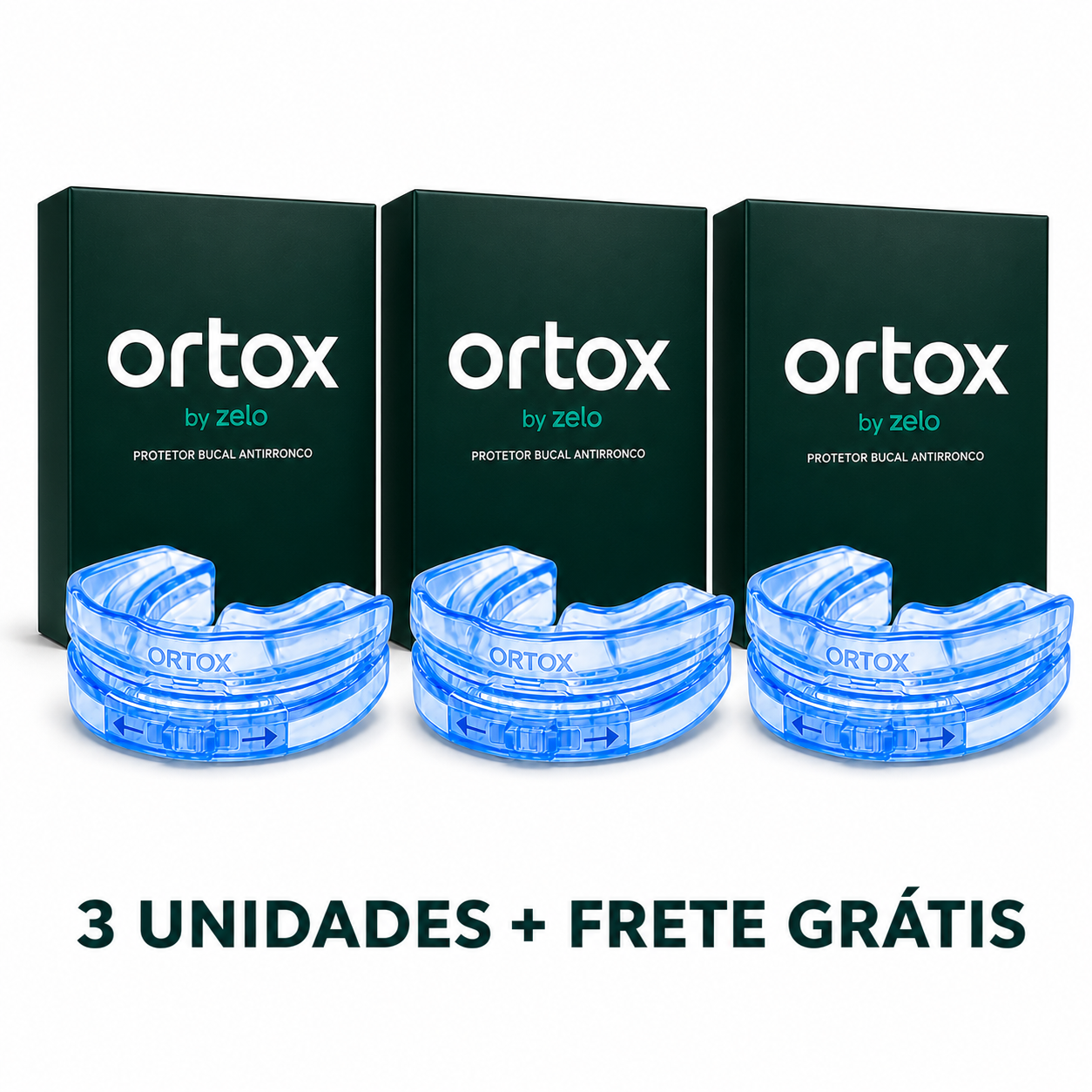 Protetor Bucal Anti-Ronco - Ortox® - 90% DE DESCONTO SÓ HOJE🔥