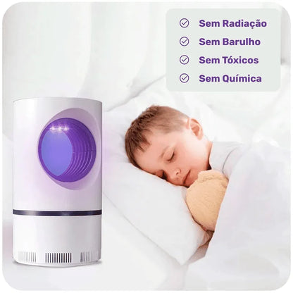 Armadilha Repelente Silenciosa Mata Mosquito e Pernilongo – LED Kill | Kaype Store